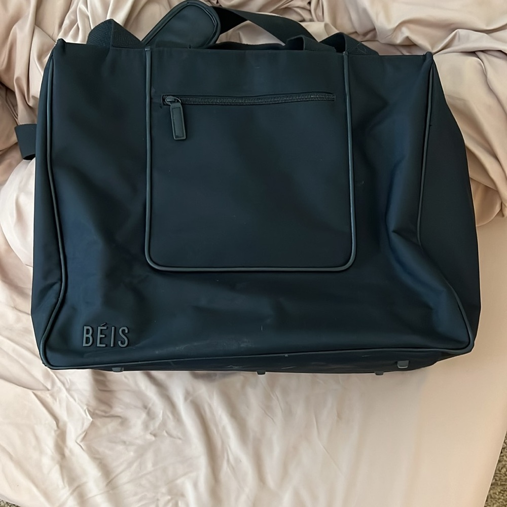 Beis East West Black tote